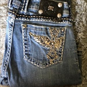 Miss Me Jean boot cut inseam 34 1/2